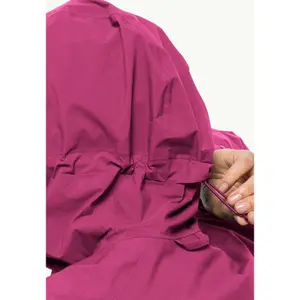 Wasserdichte Jacke große Größe Frau Jack Wolfskin Elsberg 2.5L image-4
