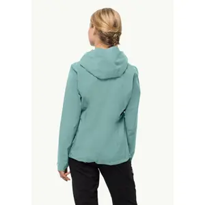 Wasserdichte Jacke große Größe Frau Jack Wolfskin Elsberg 2.5L image-2