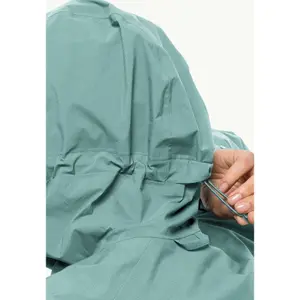 Wasserdichte Jacke große Größe Frau Jack Wolfskin Elsberg 2.5L image-4