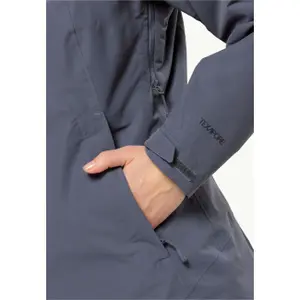 Wasserdichte Jacke große Größe Frau Jack Wolfskin Fernblick 2L image-4