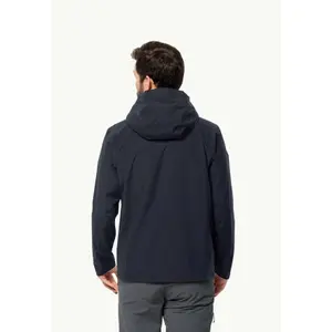 Wasserdichte Jacke in Übergröße Jack Wolfskin Robury 2L image-3