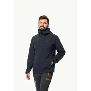 Wasserdichte Jacke in Übergröße Jack Wolfskin Robury 2L image-2