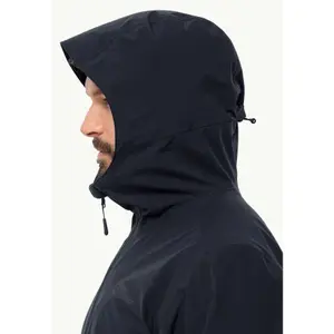 Wasserdichte Jacke in Übergröße Jack Wolfskin Robury 2L image-4