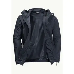 Wasserdichte Jacke in Übergröße Jack Wolfskin Robury 2L image-1