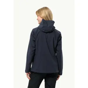 Wasserdichte Jacke große Größe Frau Jack Wolfskin Robury 2L image-3