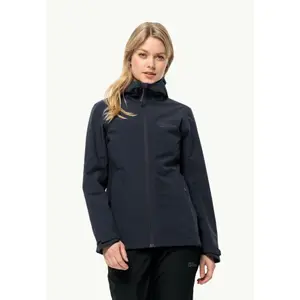 Wasserdichte Jacke große Größe Frau Jack Wolfskin Robury 2L image-2
