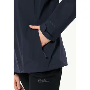 Wasserdichte Jacke große Größe Frau Jack Wolfskin Robury 2L image-4