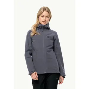Casaco à prova de água para mulheres Jack Wolfskin Robury 2L image-2
