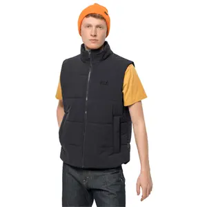 Sleeveless down jacket Jack Wolfskin white frost image-1