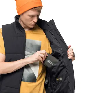 Sleeveless down jacket Jack Wolfskin white frost image-5