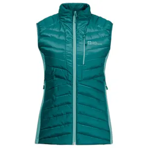 Casaco de penas grande sem mangas para mulher Jack Wolfskin Routeburn Pro Ins image-0