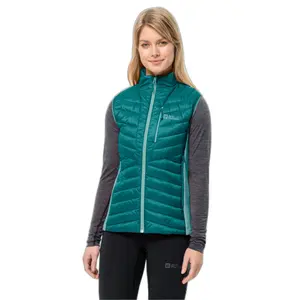 Casaco de penas grande sem mangas para mulher Jack Wolfskin Routeburn Pro Ins image-1