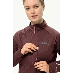 Wasserdichte Jacke große Größe Frau Jack Wolfskin Morobbia Alpha Ins image-3