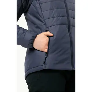 Casaco com capuz feminino Jack Wolfskin Lapawa Ins image-4