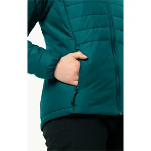 Dámská bunda s kapucí Jack Wolfskin Lapawa Ins image-3