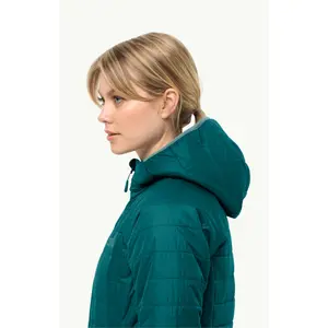 Dámská bunda s kapucí Jack Wolfskin Lapawa Ins image-4