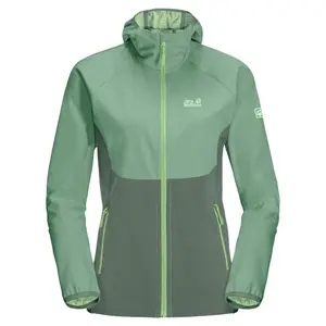 Women's waterproof jacket Jack Wolfskin Go Hike Softshell image-0