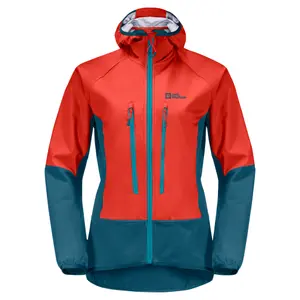 Waterdichte damesjas met capuchon Jack Wolfskin Alpspitze image-0