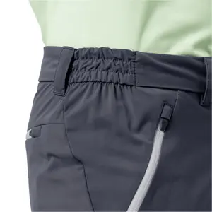 Wasserdichte Hose mit Reißverschluss Frau Jack Wolfskin Overland Away image-3