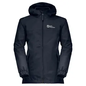 3 in 1 waterproof jacket for baby girls Jack Wolfskin Iceland image-0