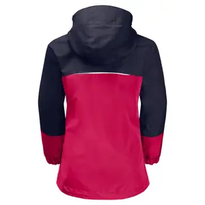 3 in 1 waterproof jacket for baby girls Jack Wolfskin Iceland image-2