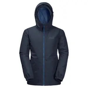 Teenage waterproof jacket Jack Wolfskin argon storm image-0