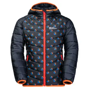 Bedruckte Daunenjacke Kind Jack Wolfskin Zenon image-0