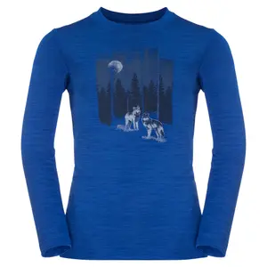 T-shirt manches longues enfant Jack Wolfskin Vargen image-0