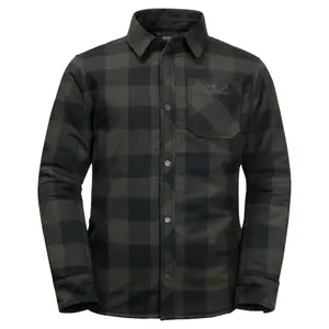 Chemise adolescent Jack Wolfskin whiteville shacket image-0