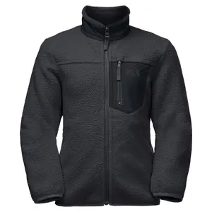 Tiener fleece Jack Wolfskin ice cloud image-1