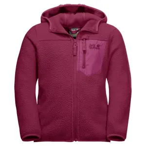 Child hooded fleece Jack Wolfskin Ice Cloud image-0