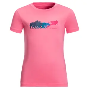 T-shirt enfant Jack Wolfskin Jumping Wolf image-0