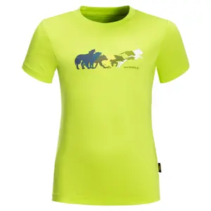 T-shirt enfant Jack Wolfskin Jumping Wolf image-0