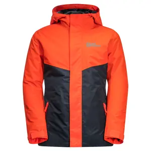 3-in-1 waterproof jacket for children Jack Wolfskin Rebel Rock image-0