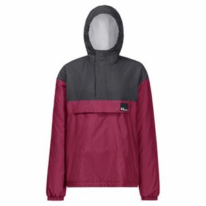 1609561-2501-isolerad-vattentat-jacka-for-barn-jack-wolfskin-spirit-smock-mork-rubin
