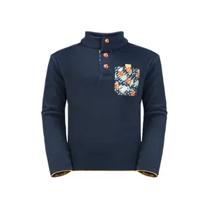 Child's button-down fleece Jack Wolfskin Villi image-0