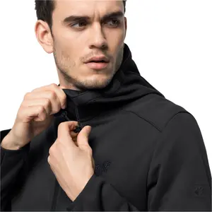 Sports jacket Jack Wolfskin hydro hooded II image-3