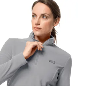 Dames fleece Jack Wolfskin gecko image-3