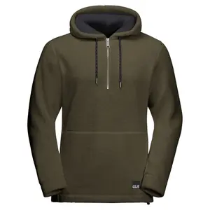 Sweat à capuche 1/2 zip Jack Wolfskin nature life image-0