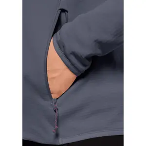 Women's fleece Jack Wolfskin Peak Grid image-3