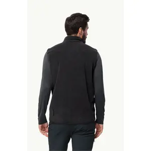 Fleece uden ærmer med lynlås i store størrelser Jack Wolfskin Waldsteig image-1