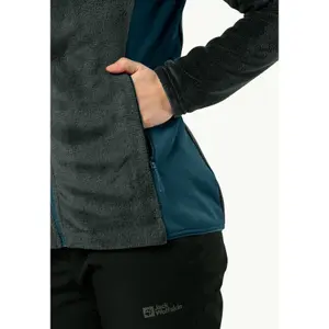 Polaire à capuche Zippé femme Jack Wolfskin Rotwand image-4