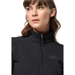 Damesfleece 1/2 rits Jack Wolfskin Baiselberg image-3