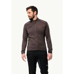 Fleece med lynlås Jack Wolfskin Morobbia image-1