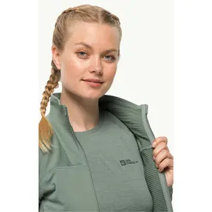 Chaqueta impermeable con cremallera para mujer Jack Wolfskin Prelight image-4