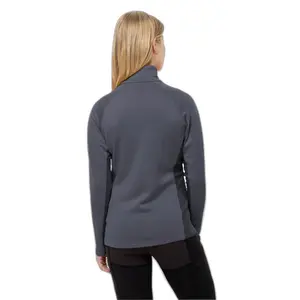 Tecido polar de tamanho grande para mulher Jack Wolfskin Marienberg FZ image-1