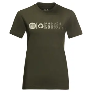 T-Shirt Frau Jack Wolfskin nature relief image-0