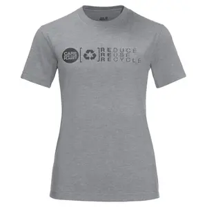 T-Shirt Frau Jack Wolfskin nature relief image-0