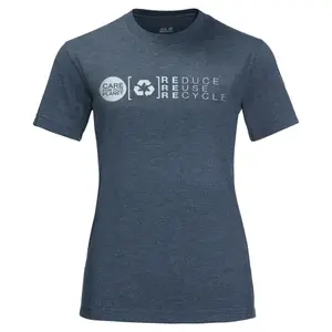 Women's T-shirt Jack Wolfskin nature relief image-0