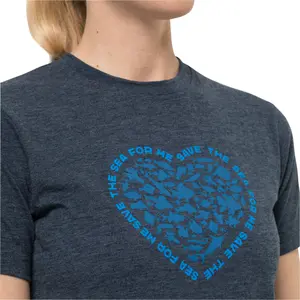 Women's T-shirt Jack Wolfskin sea ground image-4